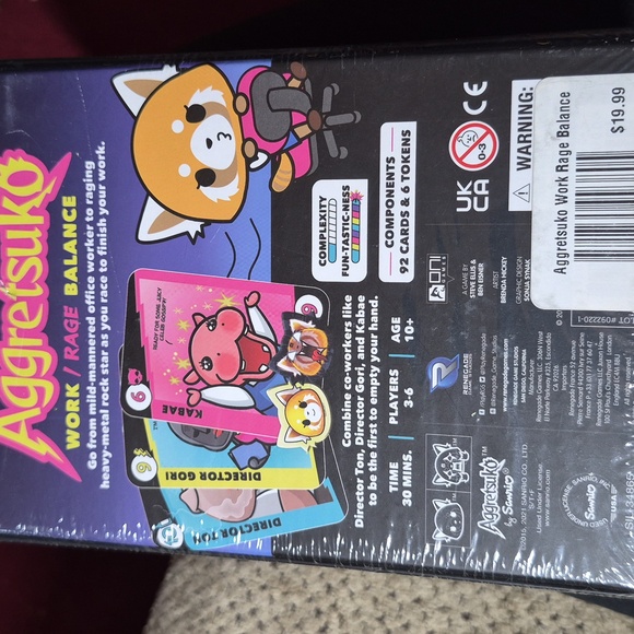 Aggretsuko Work Rage Balance Game - Picture 2 of 3